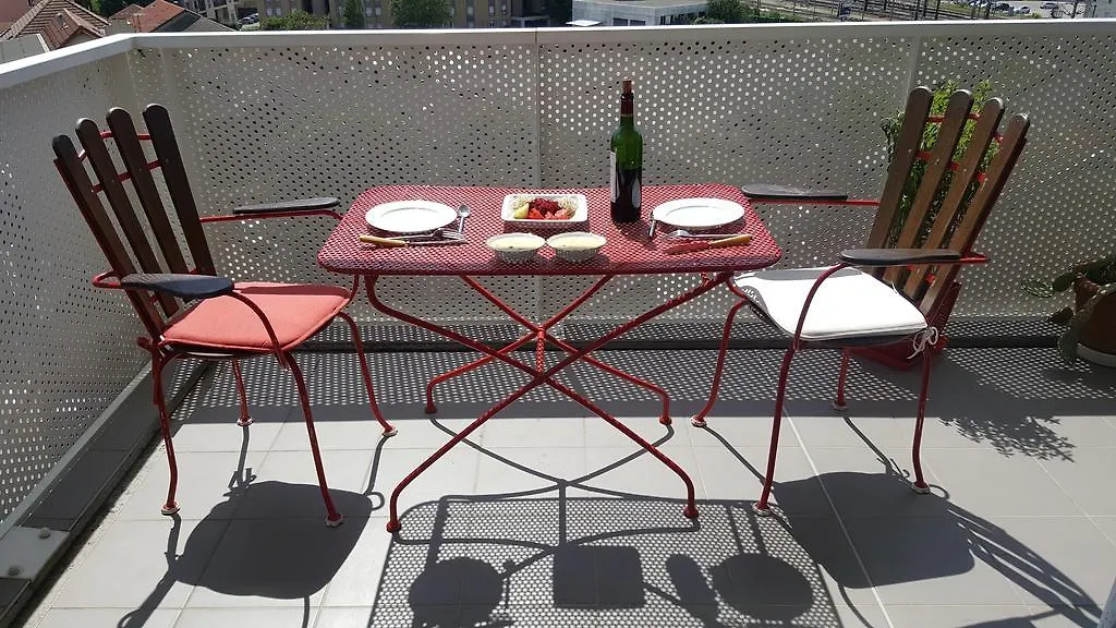 Proche Gare Europole Terrasse Sud Cea Minatec Daire Grenoble